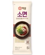 백설 소면500G  WHEAT NOODLES(SOMYUN, SMALL THICK)500G