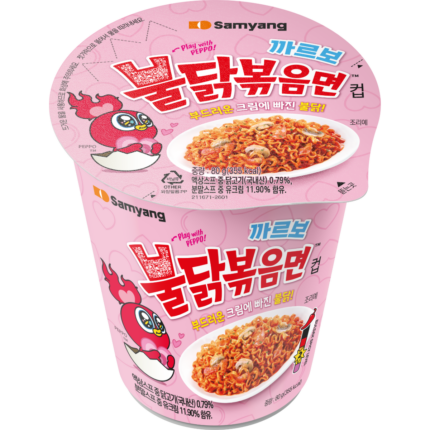 HOT CHICKEN RAMYUN CARBONARA CUP 80g