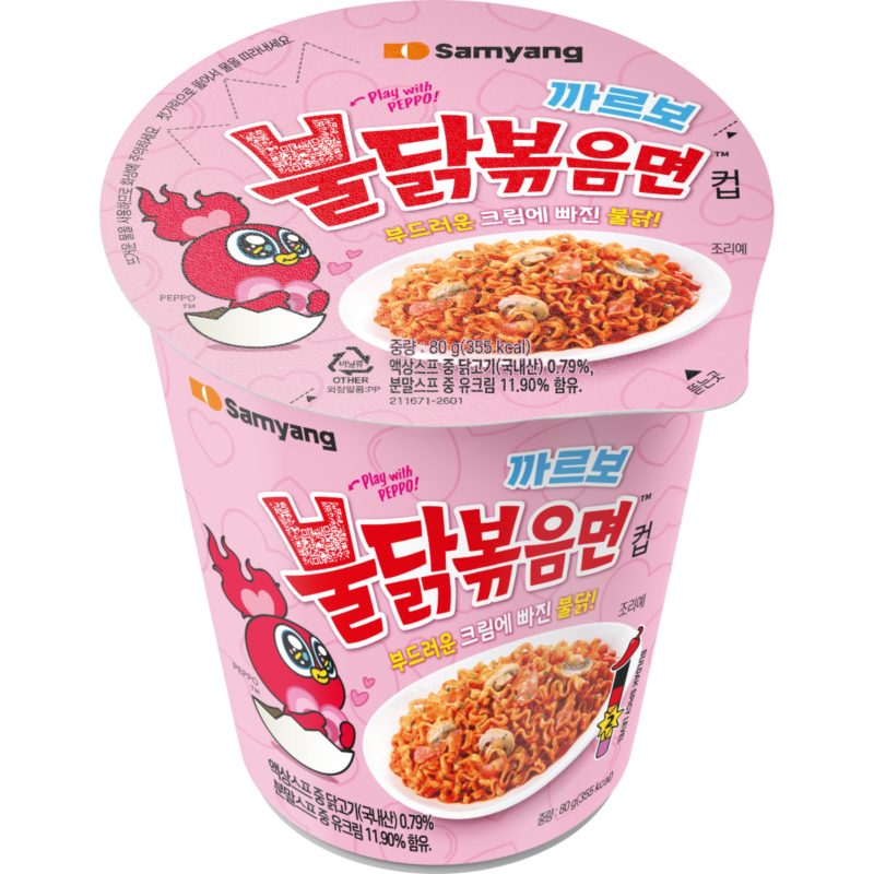 HOT CHICKEN RAMYUN CARBONARA CUP 80g